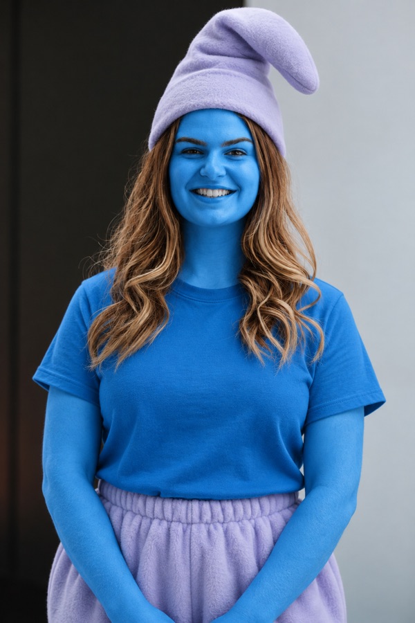 Jazz Brewis as Jazzy Smurf