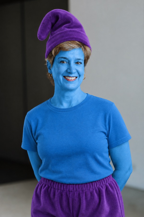 Marlene Cilliers as Treasurer Smurf