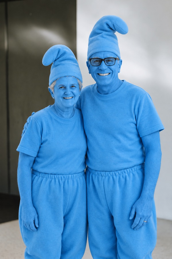 Robyn & Bruce Armstrong as The Wise Smurfs